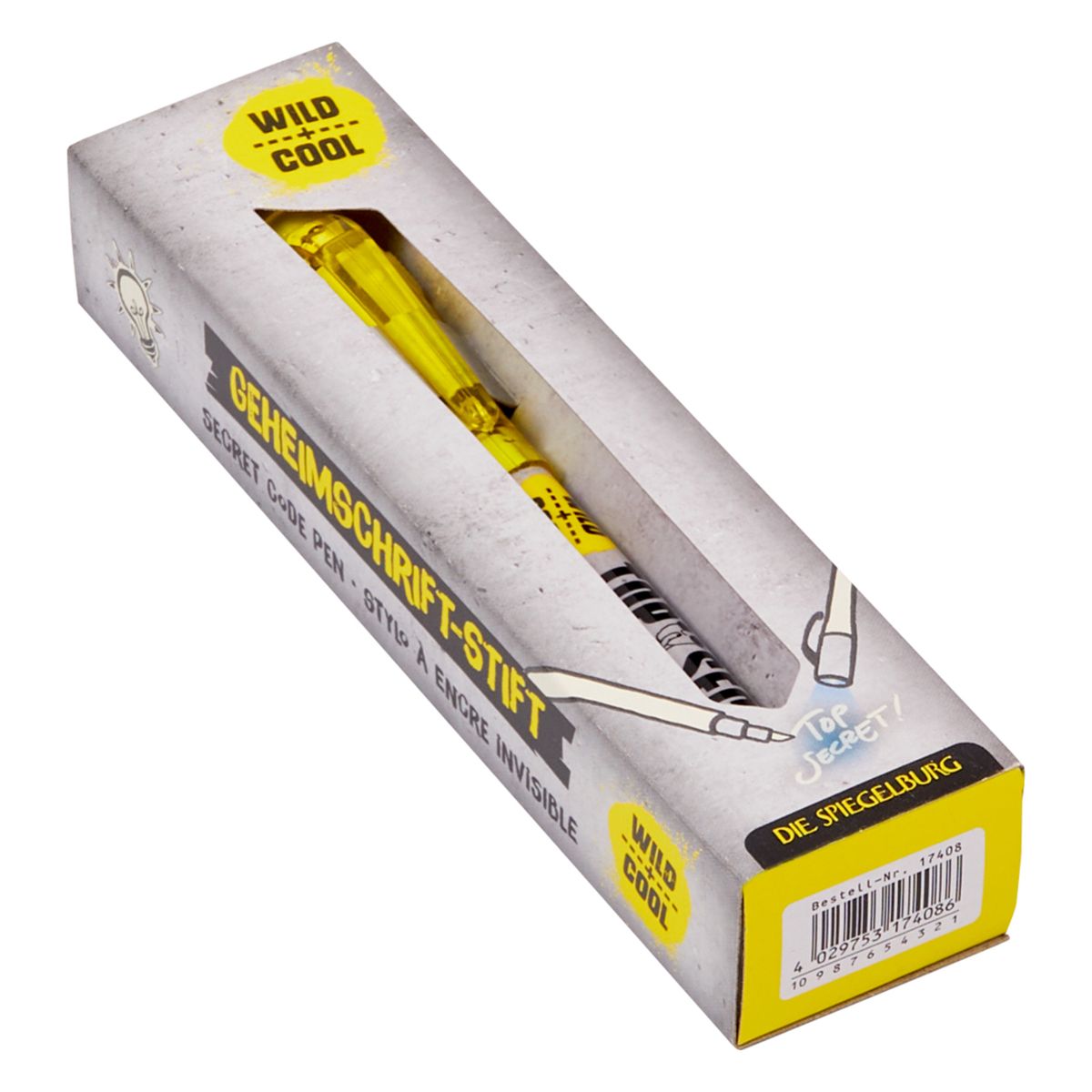 Coppenrath 17408 - Die Spiegelburg - Wild+Cool - Geheimschrift-Stift 