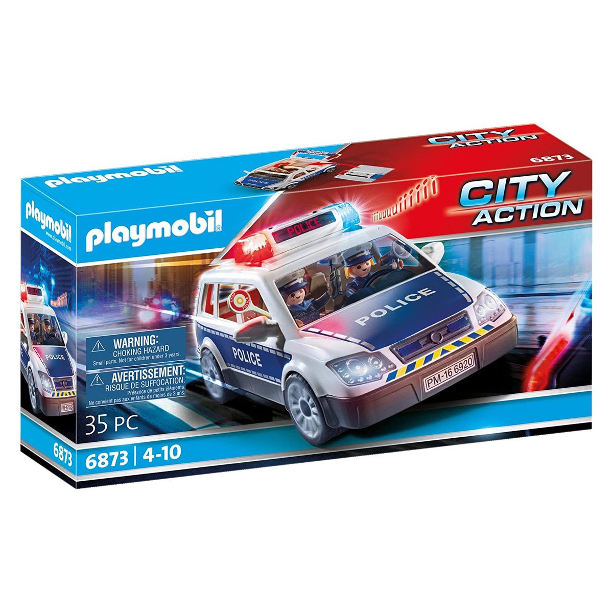 PLAYMOBIL&reg; 6873 - City Action - Polizei Einsatzwagen 