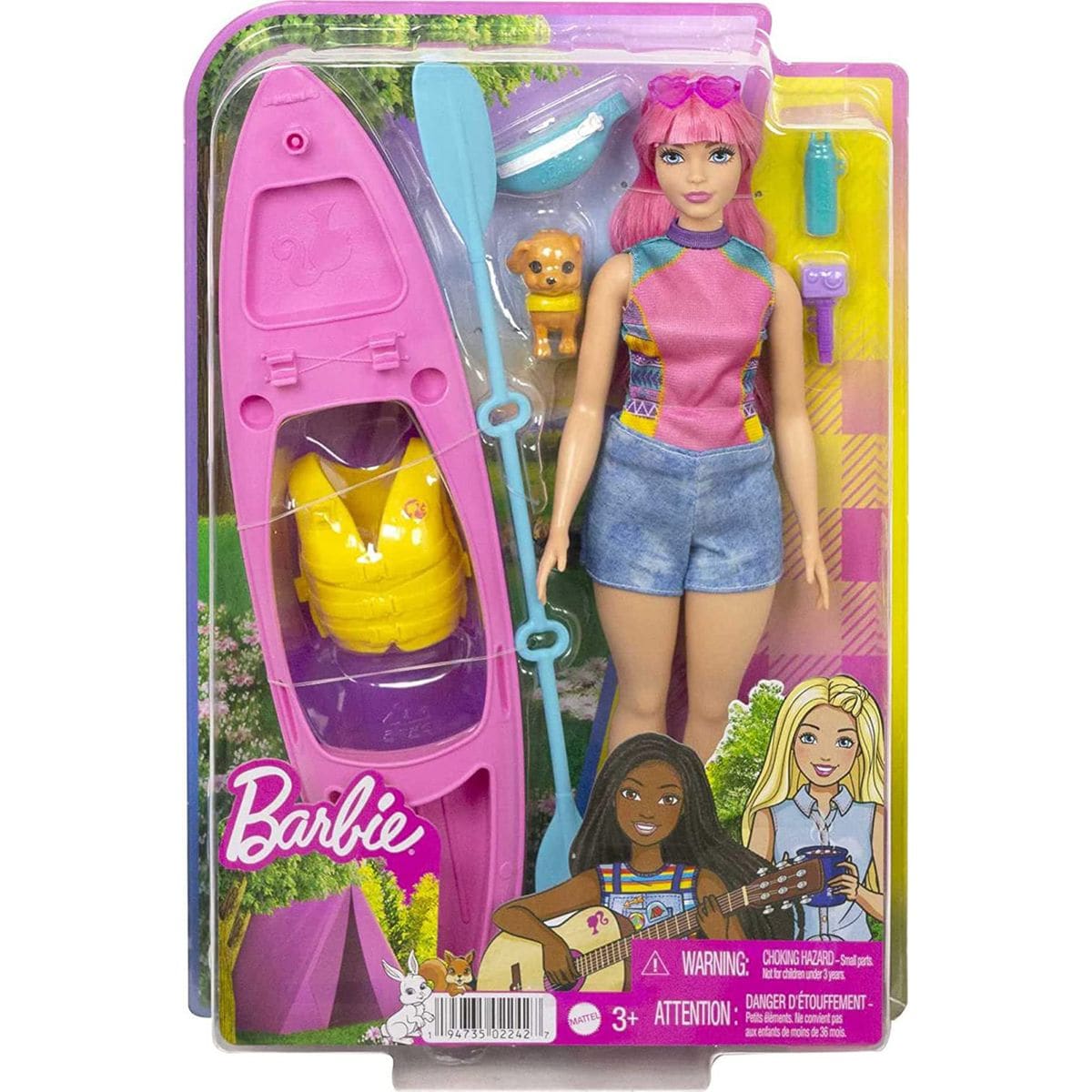 Mattel HDF75 - Barbie - Puppe mit Zubeh&ouml;r und Accessoires, Camping 