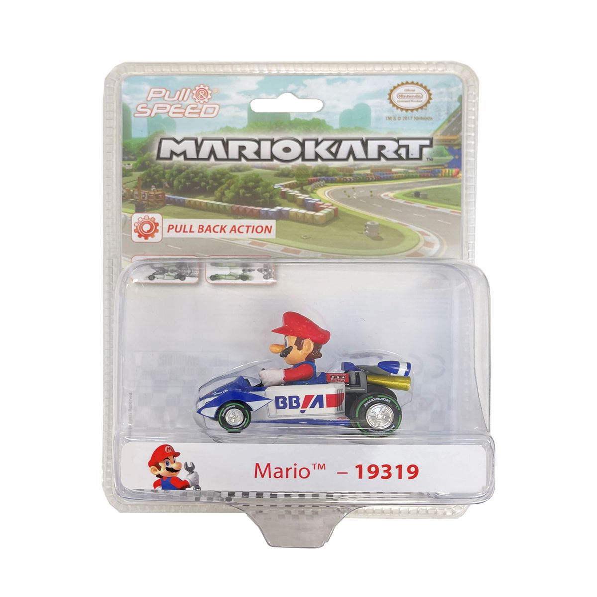 Stadlbauer 19319 - Mariokart - Pull & Speed - Mario 
