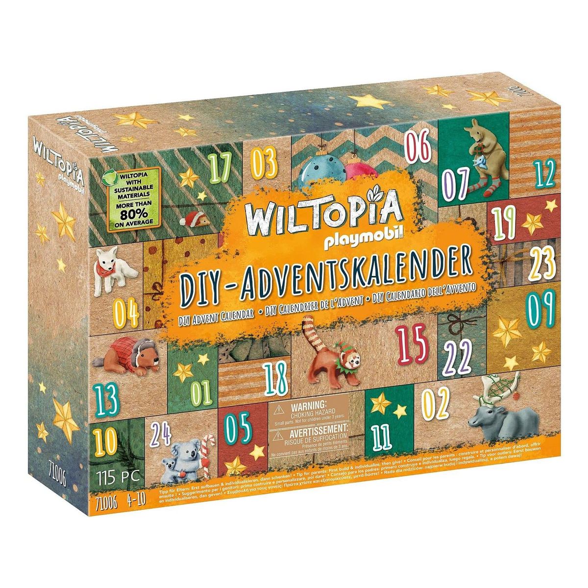 PLAYMOBIL&reg; 71006 - Wiltopia - DIY Adventskalender 2022 