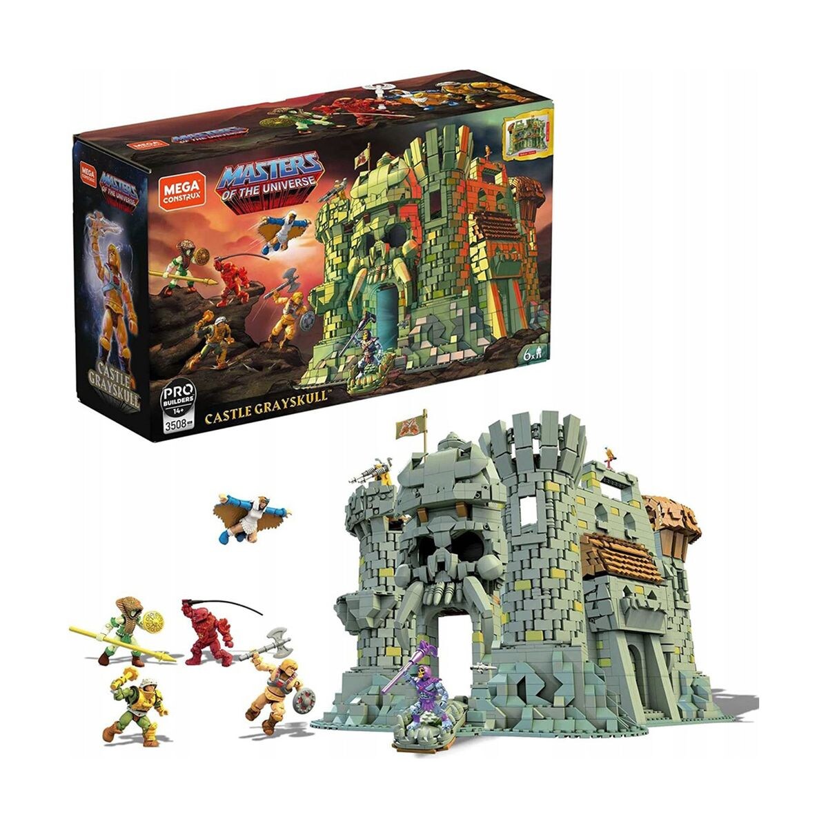 GGJ67 - Mega Construx - Masters of the Universe - Castle Grayskull, 3508 Teile