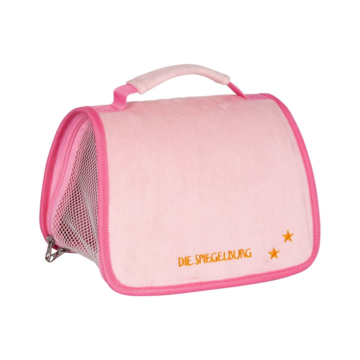 18300 - Die Spiegelburg - Lustige Tierparade - Reisetasche für Plüschtiere, rosa