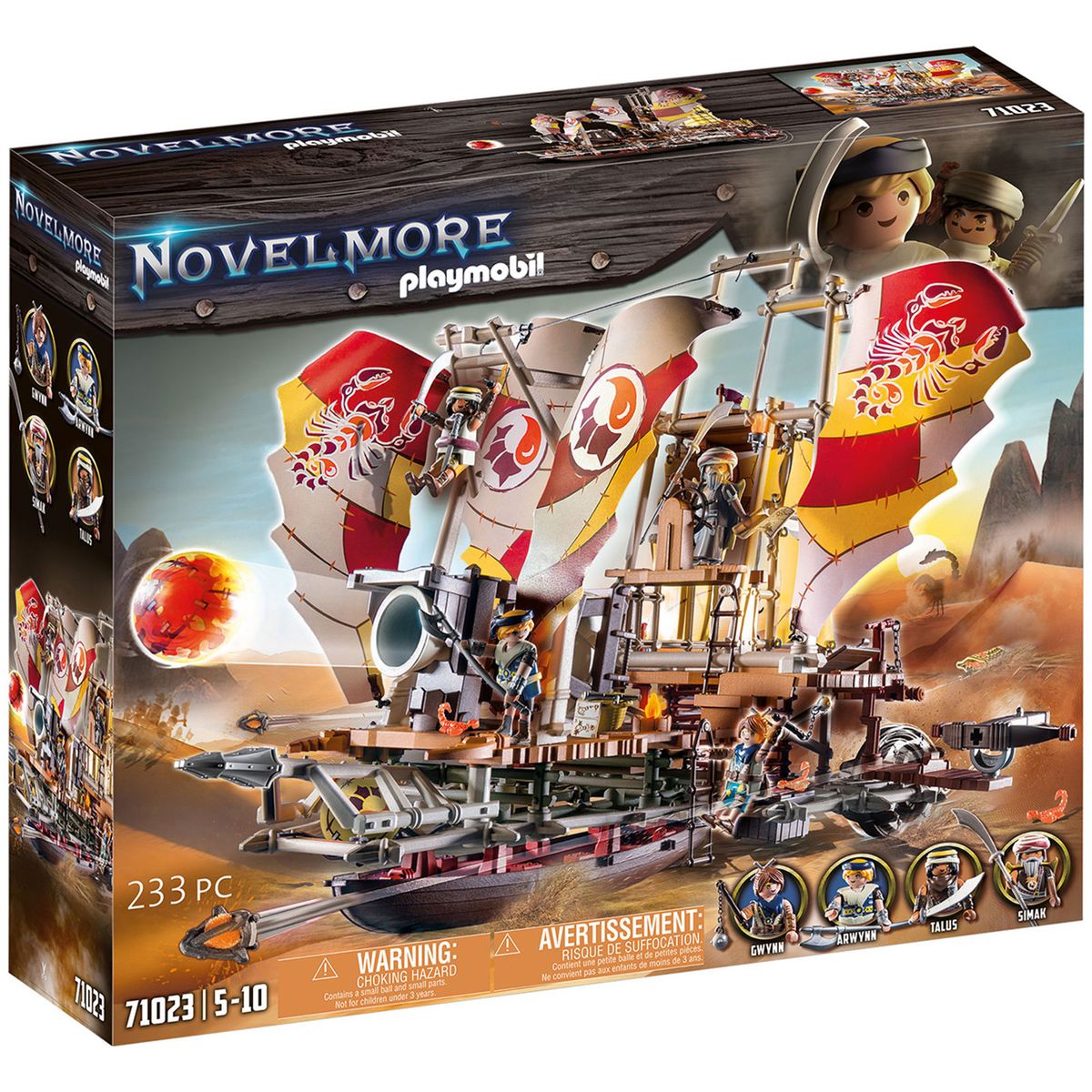 PLAYMOBIL&reg; 71023 - Novelmore - Sal'ahari Sands - Sandsturmbrecher 