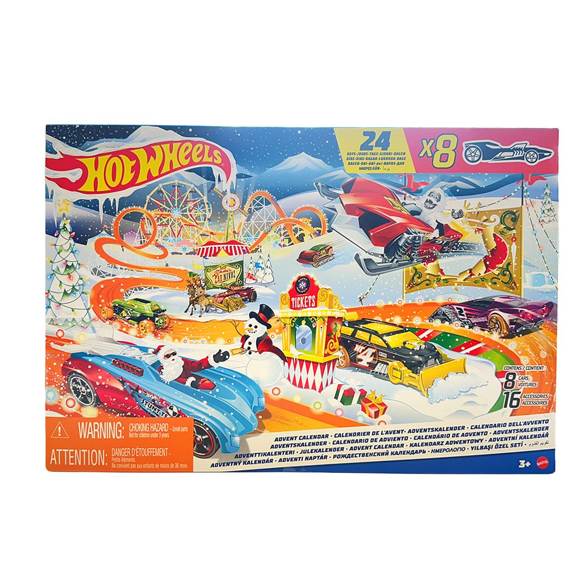 Mattel HCW15 - Hot Wheels - Adventskalender 