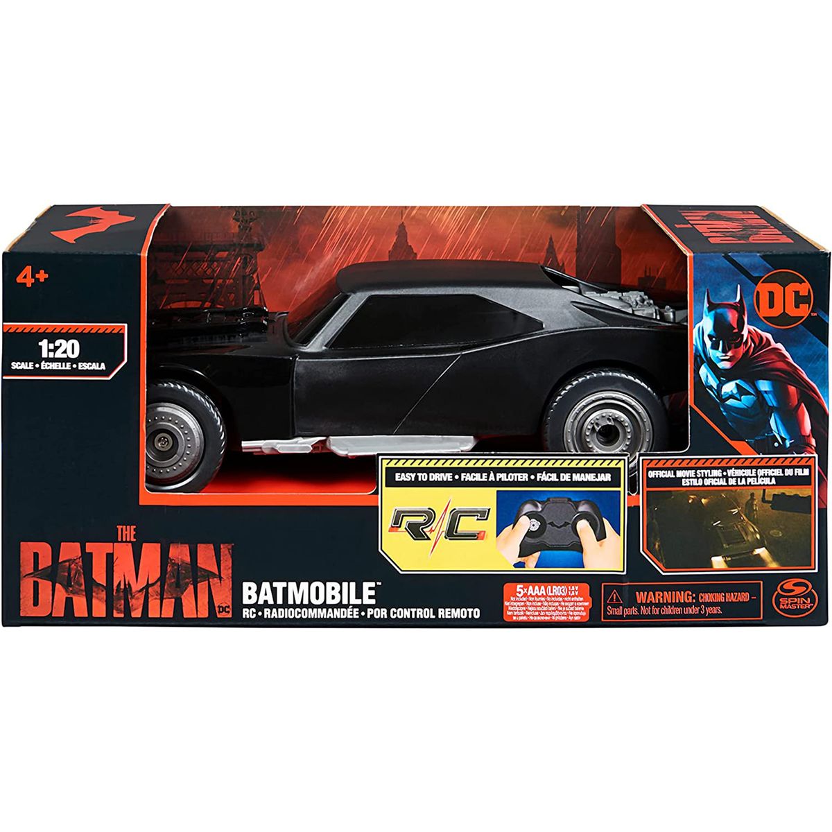 Spin Master 6060469 (20130476) - DC - Batman - RC Batmobile 