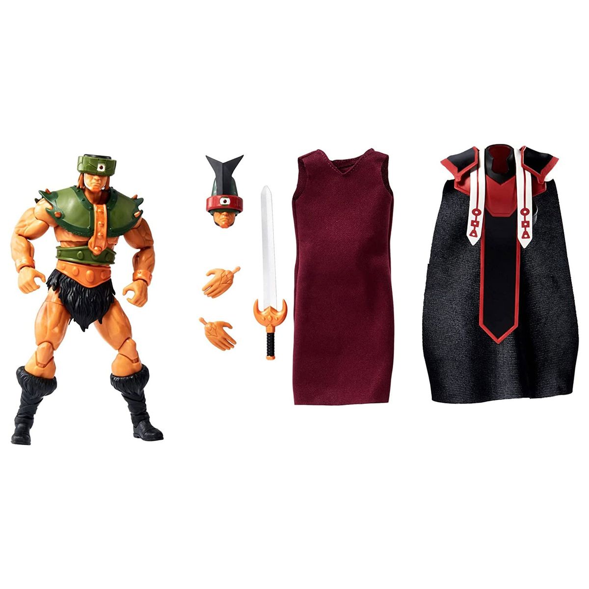 Mattel GYY38 - Masters of the Universe - Revelation - Tri-Klops, Actionfiguren-Set 