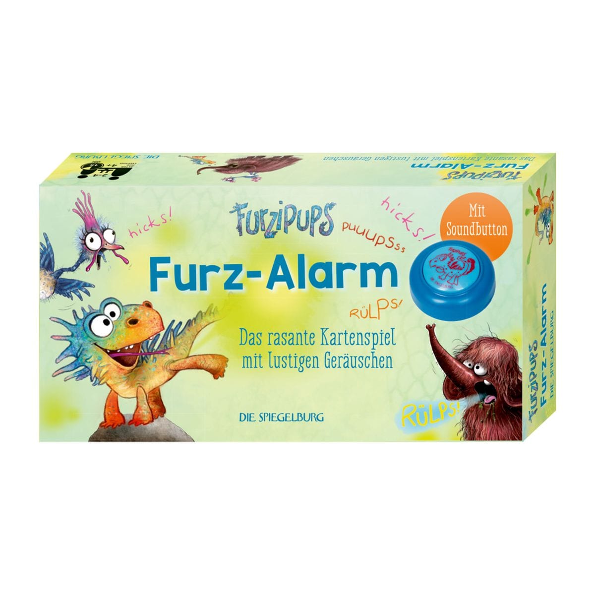 Coppenrath 18359 - Die Spiegelburg - Furzipups - Kartenspiel Furzipups 