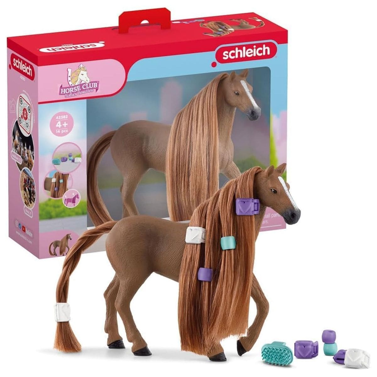 Schleich 42582 - Horse Club - Beauty Horse Englisch Vollblut Stute 