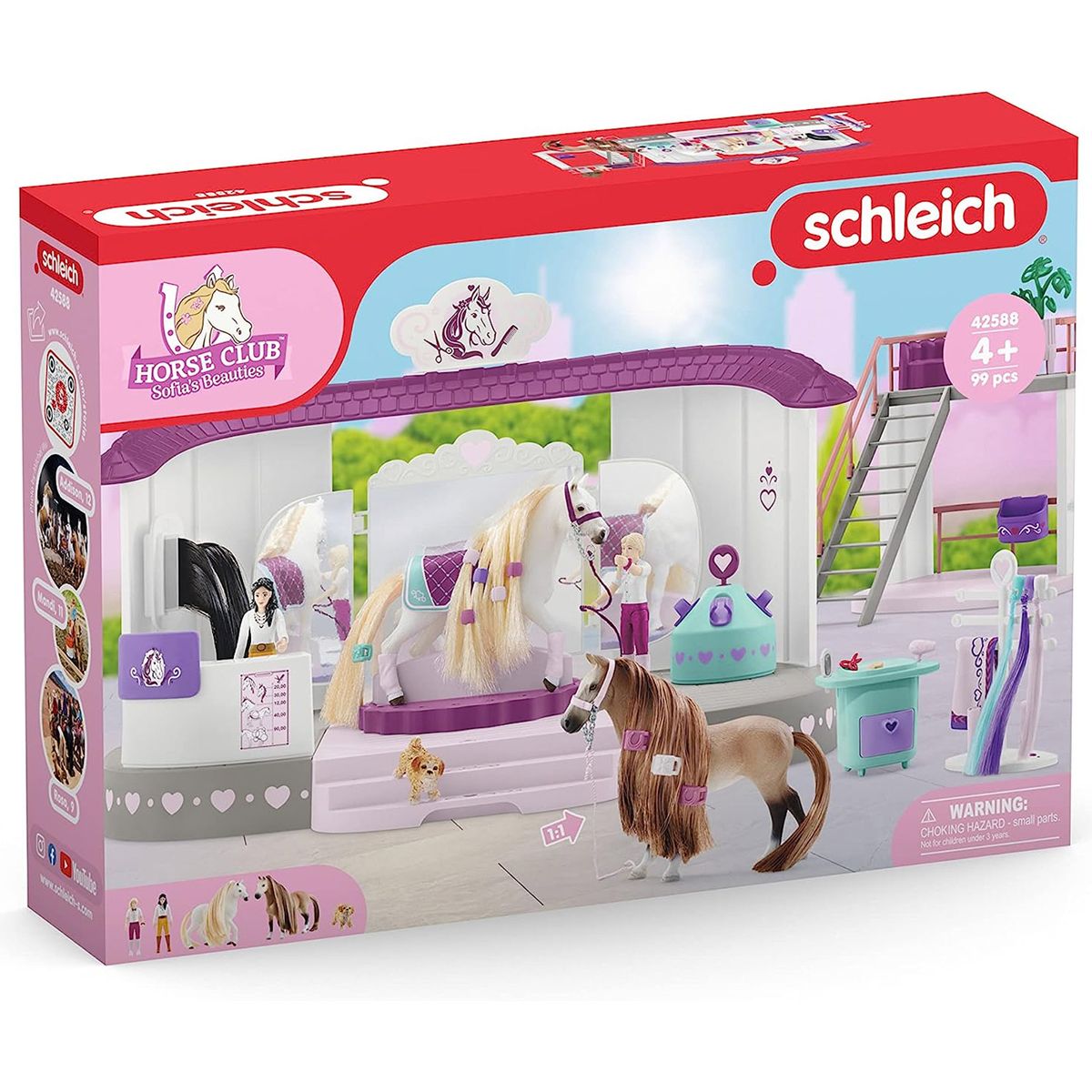Schleich 42588 - Horse Club - Beauty Salon 