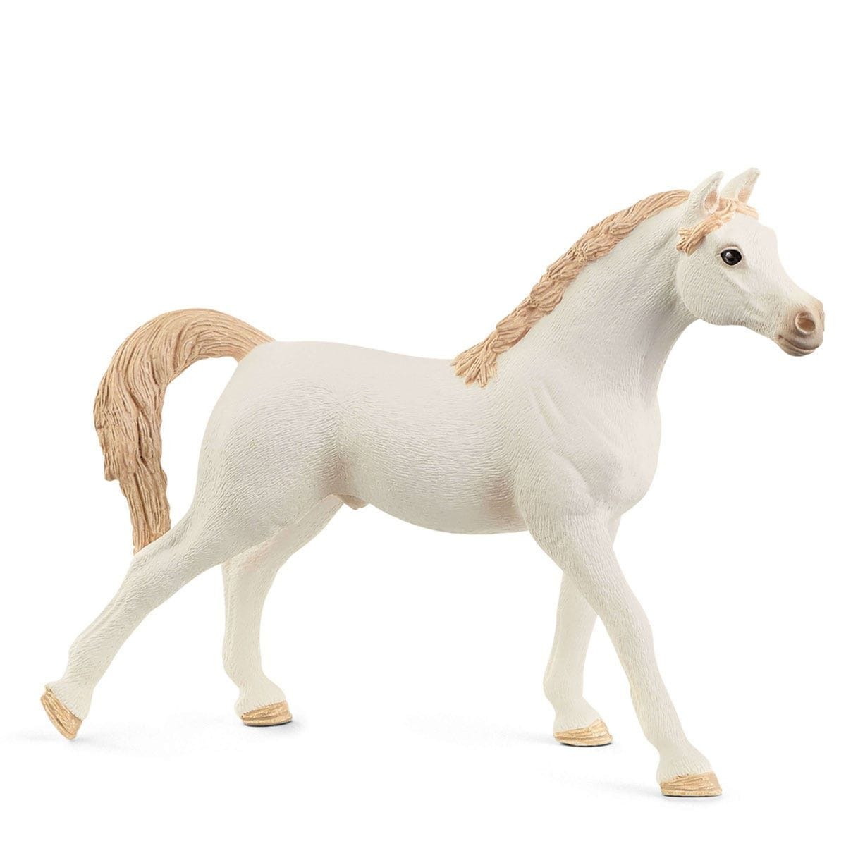 Schleich 72153 - Horse Club - Spielfigur, wei&szlig;, Araber Hengst 