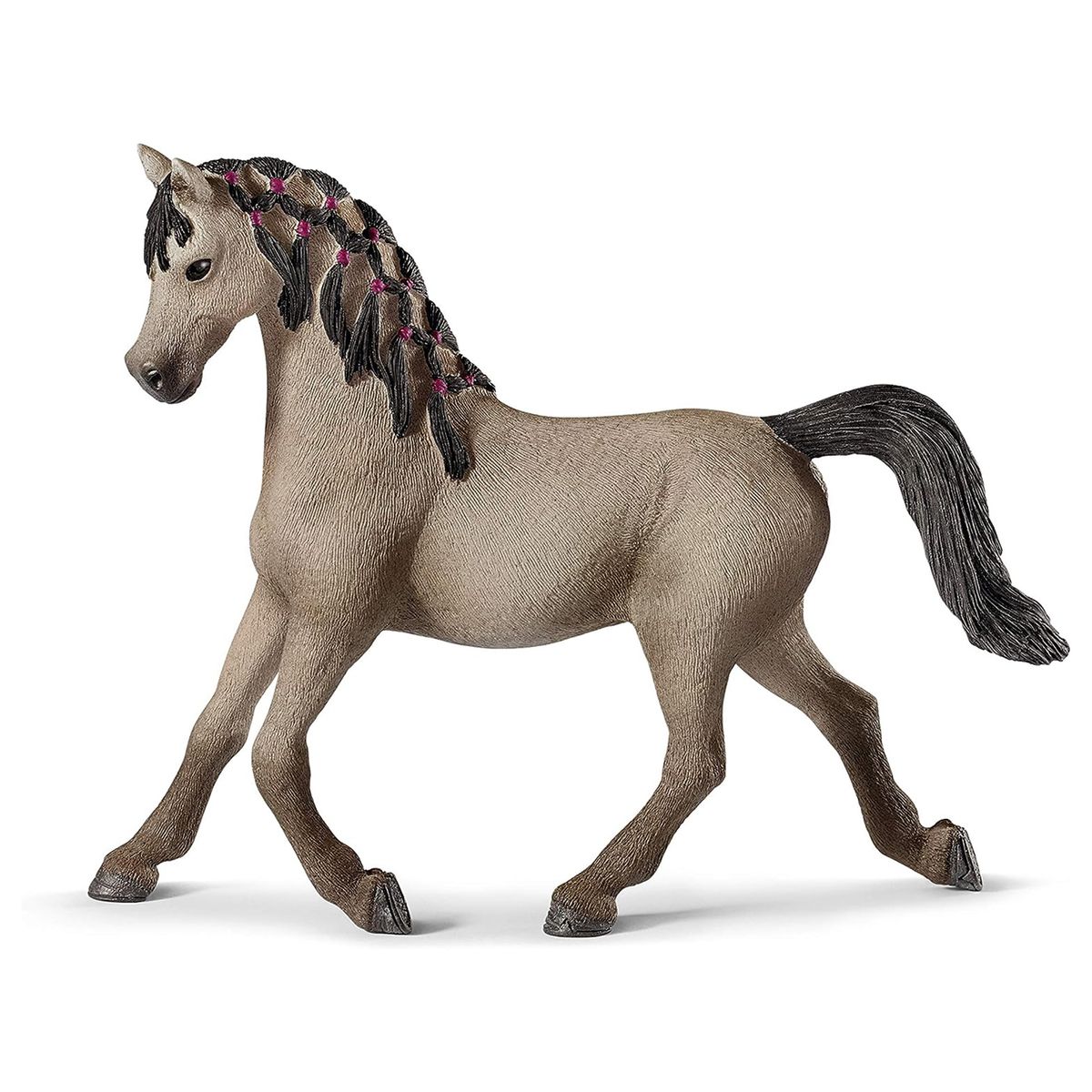Schleich 72154 - Horse Club - Araber Stute Spielfigur, grau 