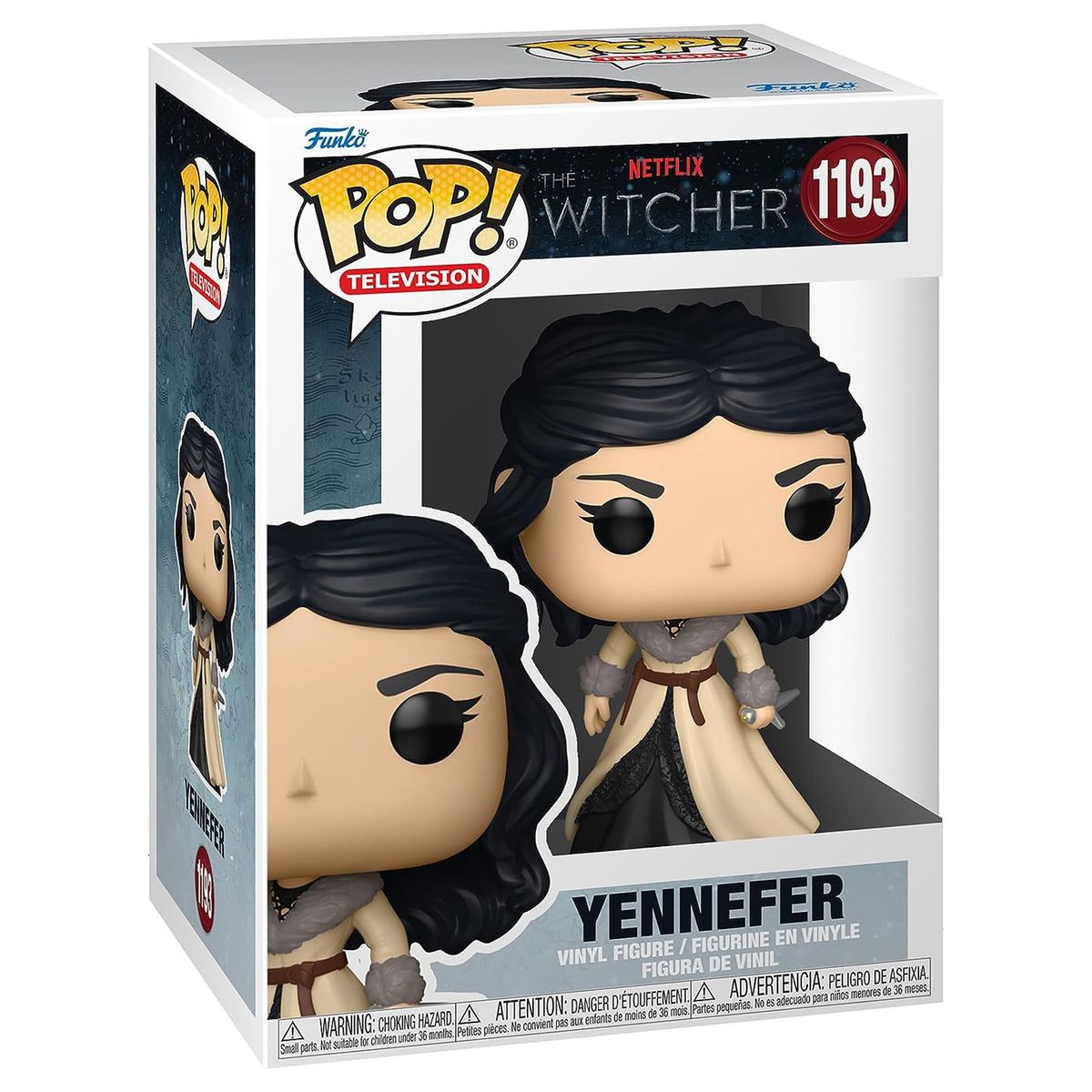 Funko FK57815 - POP! - Netflix The Witcher - Yennefer Vinyl-Figur Nr. 1193, ca. 9 cm 