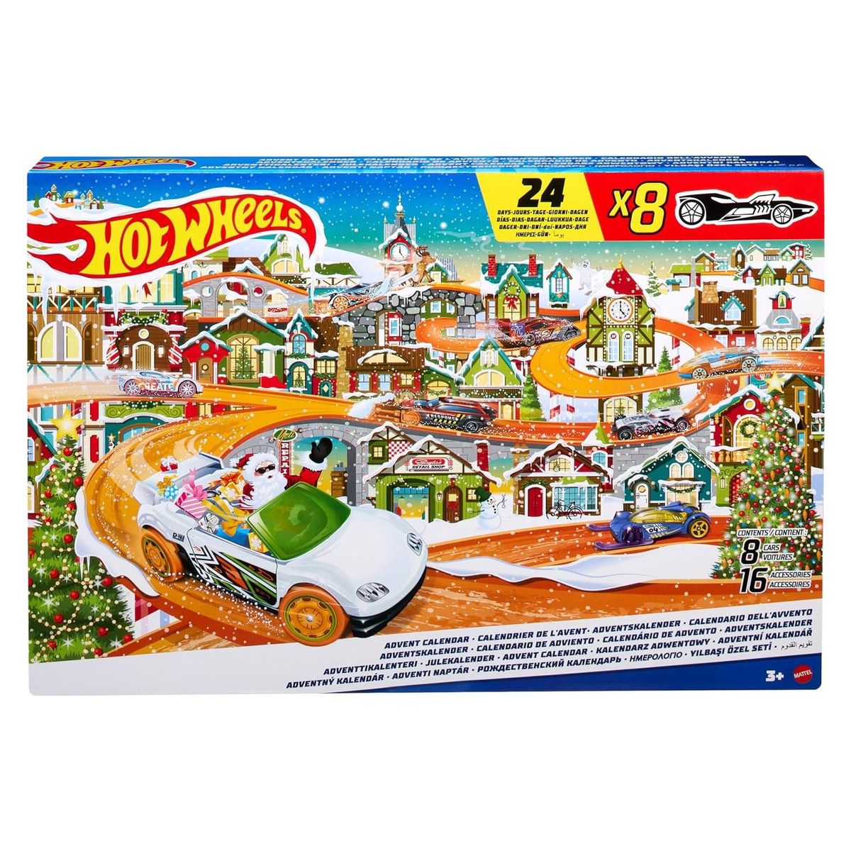 Mattel HKL74 - Hot Wheels - Adventskalender 