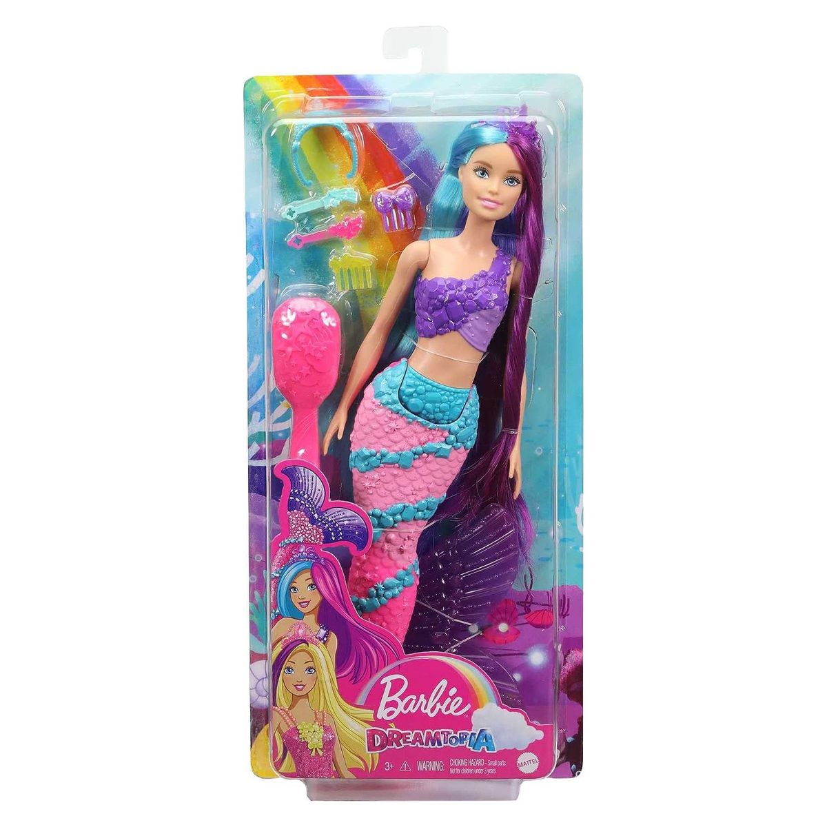 Mattel GTF39 - Barbie - Dreamtopia - Meerjungfrau, Puppe 