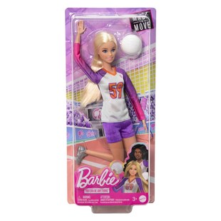 Mattel HKT72 - Barbie - You can be anything - Volleyballspielerin mit Zubehör 