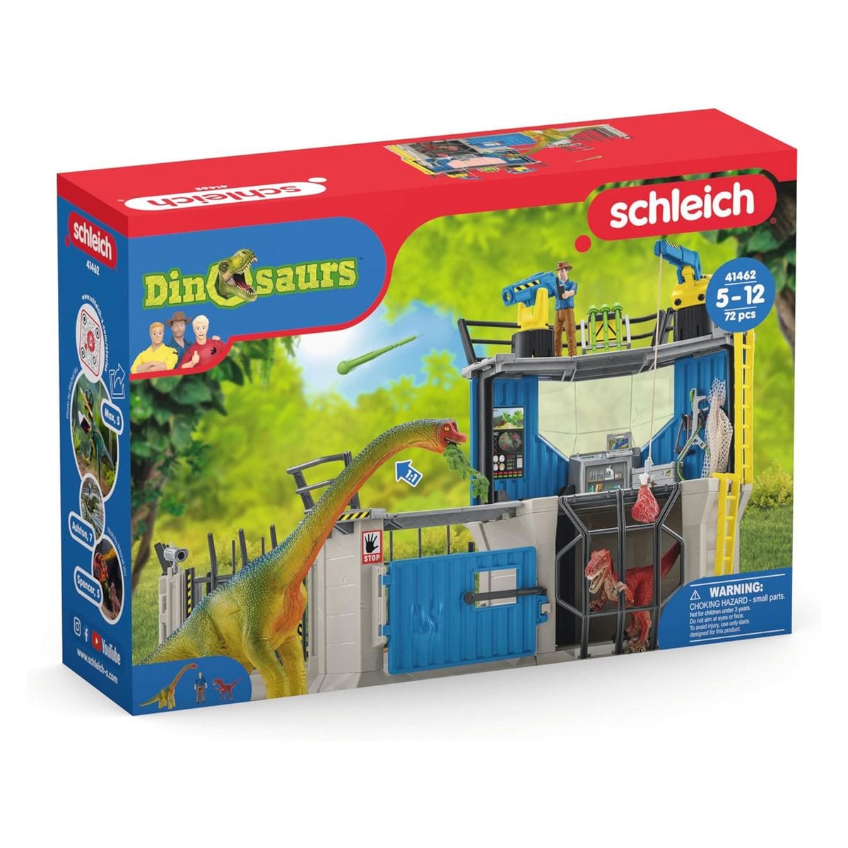 Schleich 41462 - Dinosaurs - Gro&szlig;e Dino-Forschungsstation 