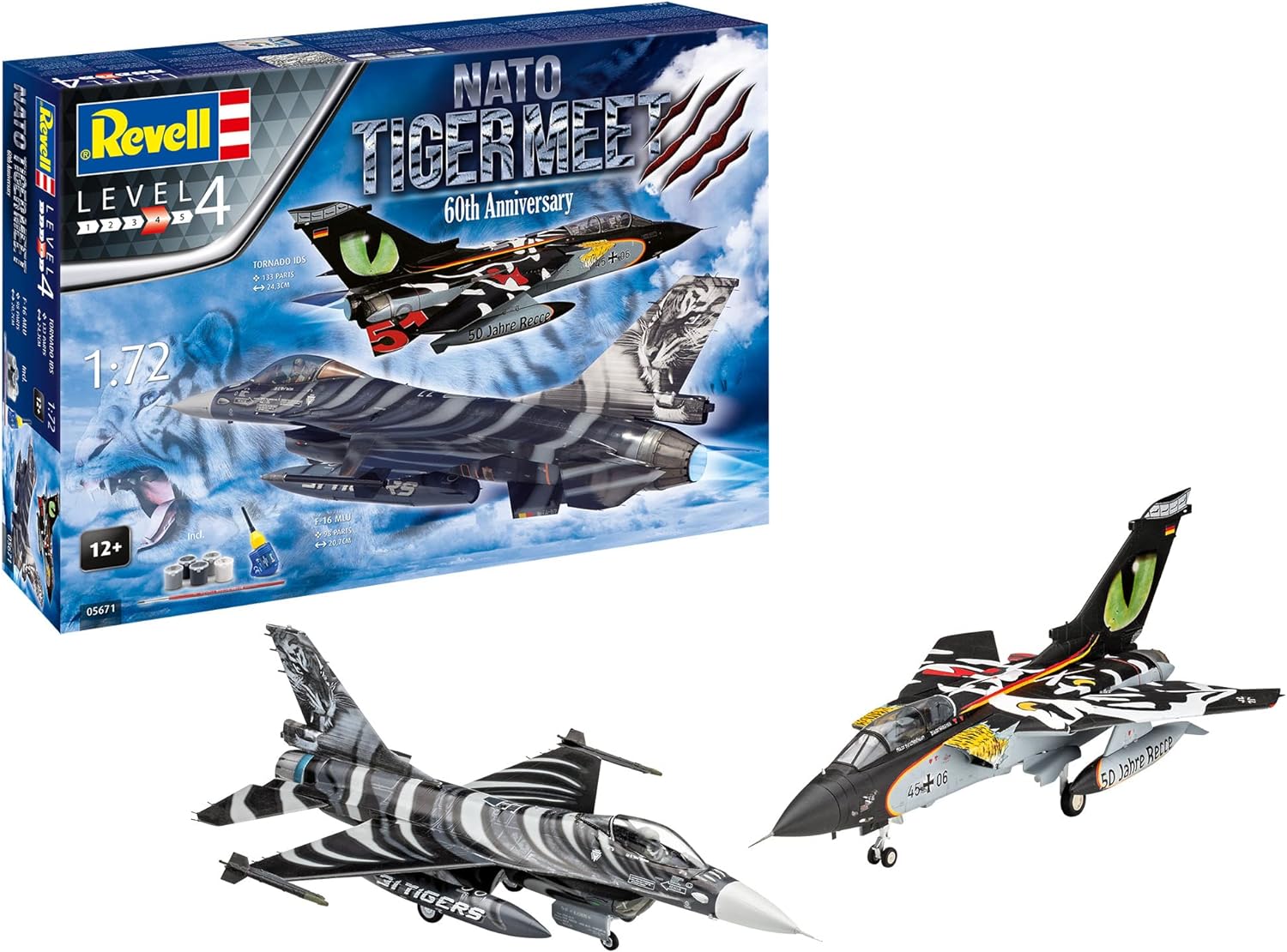 Revell 05671 - Geschenkset NATO Tiger Meet - 60th Anniversary, 1/72 