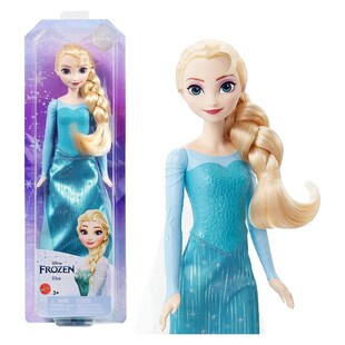 Mattel HLW47 - Disney Frozen - Elsa-Puppe – Die Eiskönigin für zu Hause! 