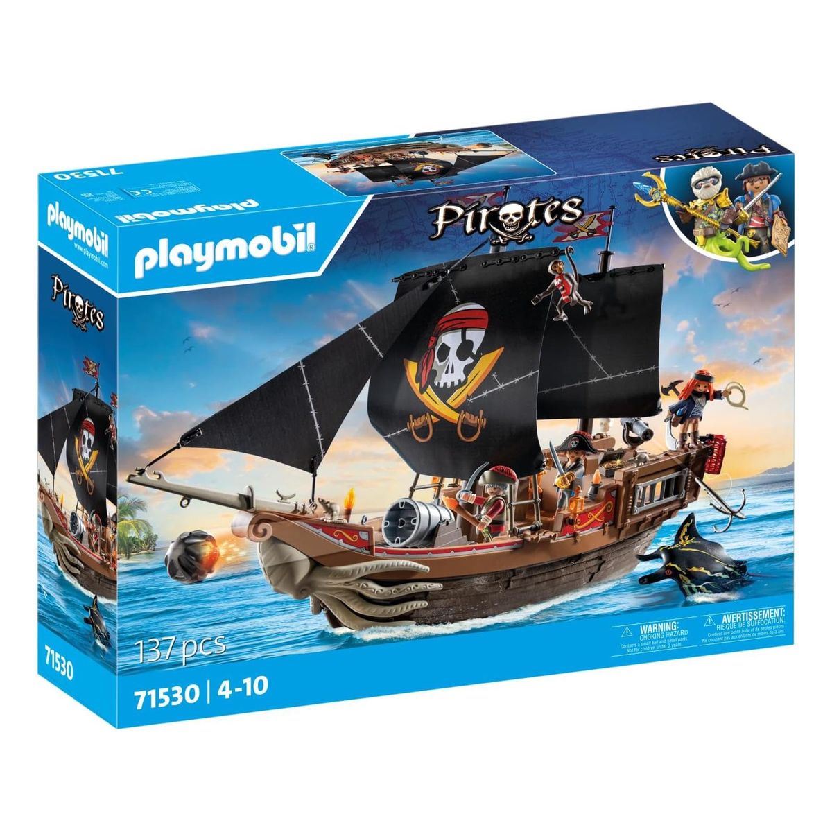 PLAYMOBIL&reg; 71530 - Pirates - Gro&szlig;es Piratenschiff 