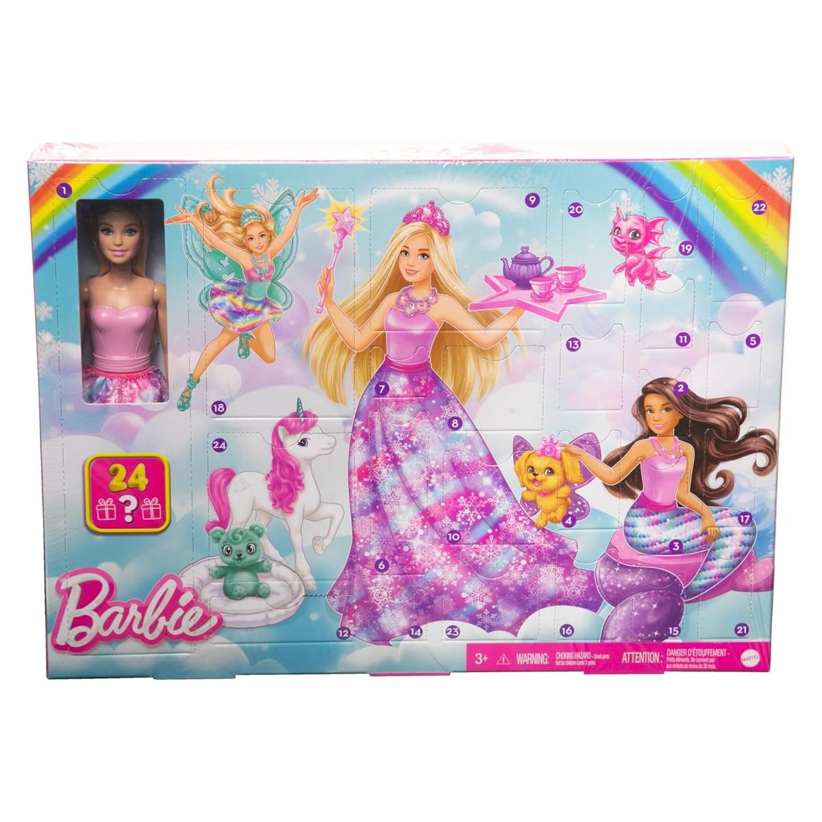 Mattel HVK26 - Barbie - Dreamtopia - Adventskalender 