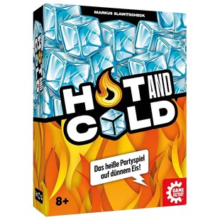 Carletto 646296 - Game Factory - Hot and Cold, das heiße Partyspiel auf dünnem Eis 