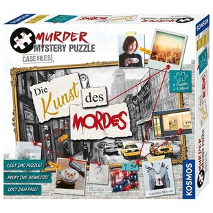 Kosmos 682187 - Murder Mystery Puzzle - Krimispiel, Erlebnispuzzle, Die Kunst des Mordes 