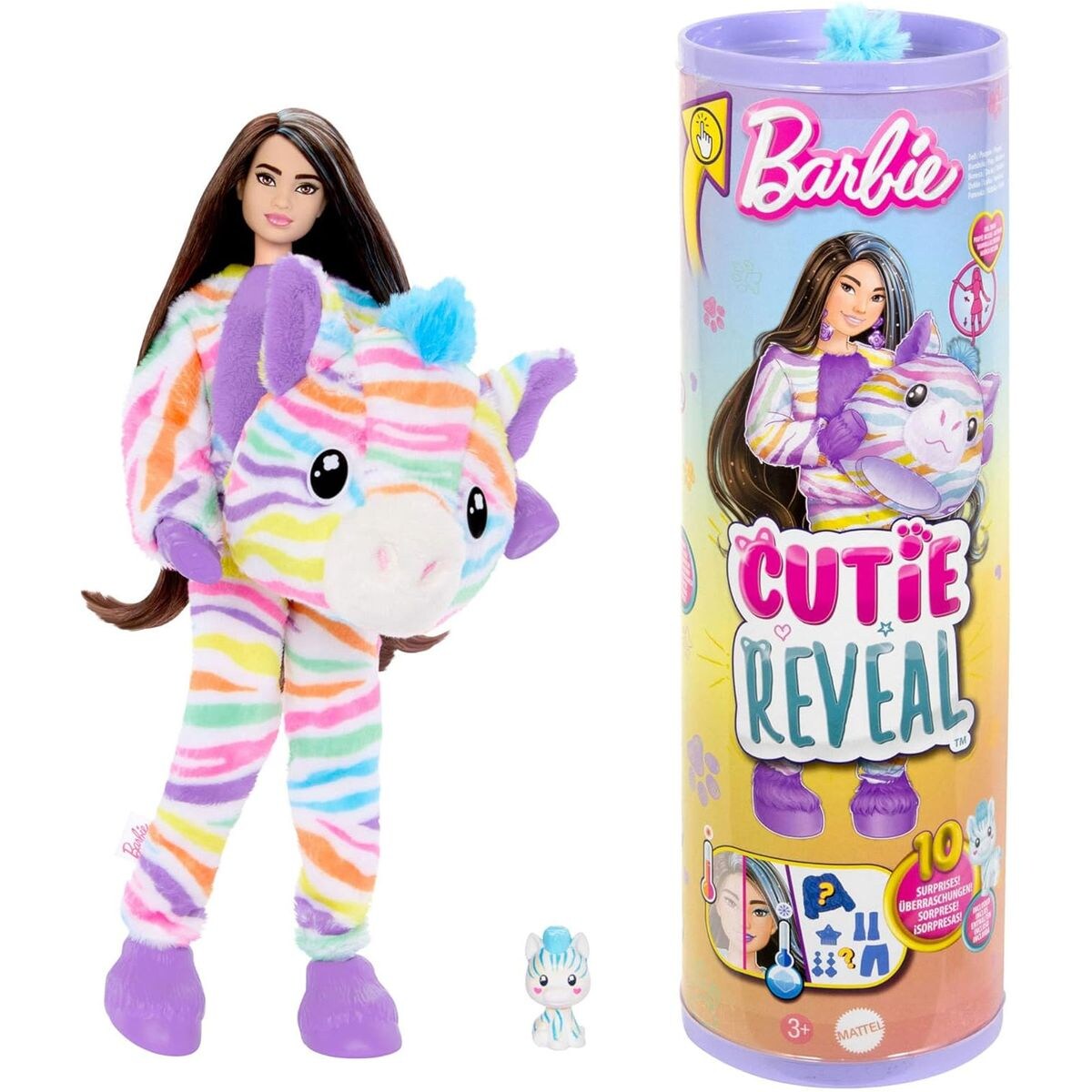 HRK39 - Barbie - Color Reveal - Dream Color Puppen – 10 Überraschungen für stundenlangen Spielspaß