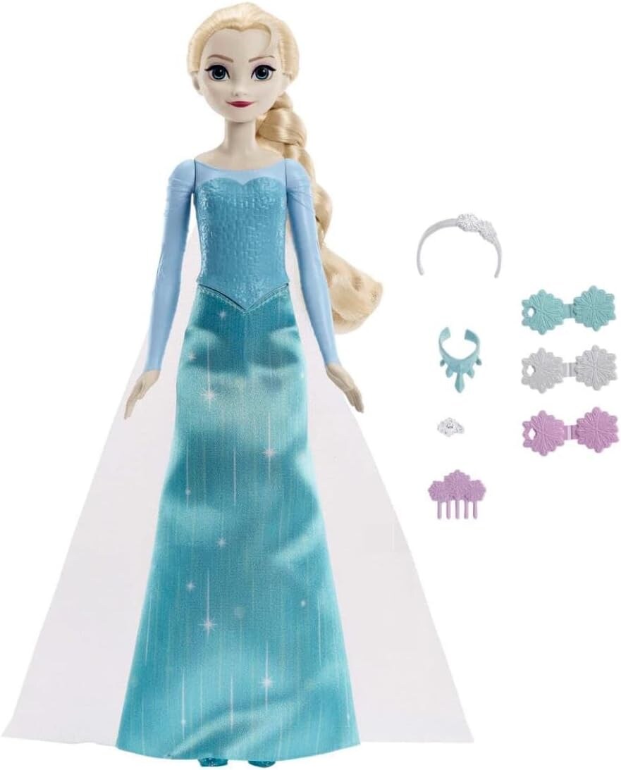 HMD56 - Disney Frozen - Die Eiskönigin Ankleidespaß Elsa mit Zubehör