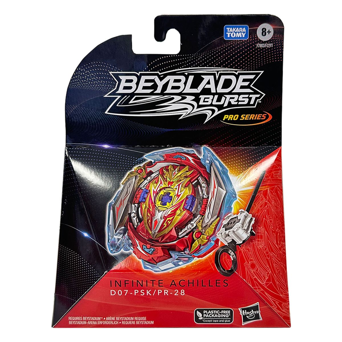 Hasbro F7803 - Beyblade Burst - Pro Series - Infinite Achilles D07-PSK PR-28 
