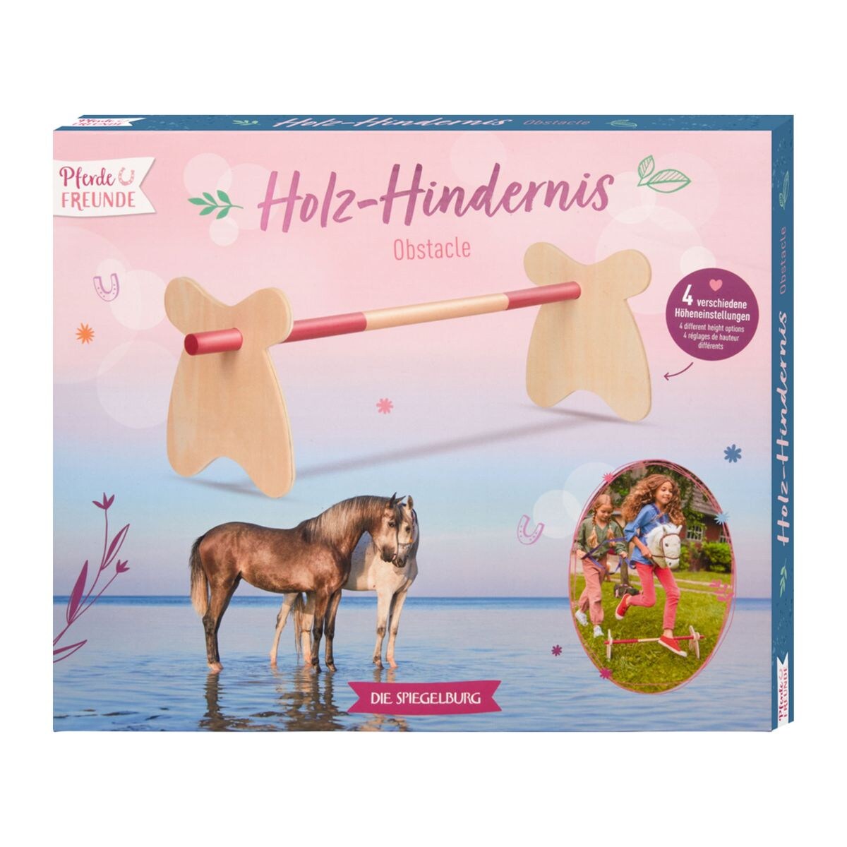 22352 - Die Spiegelburg - Pferdefreunde - Holz-Hindernis
