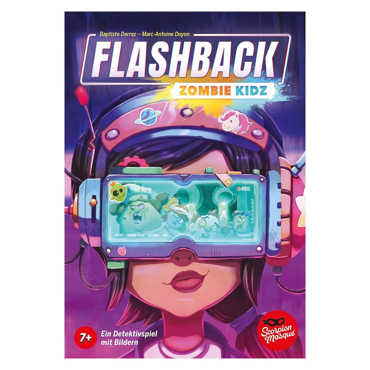 Asmodee LSMD0017 - Flashback - Zombie Kidz - Kinderspiel, Kartenspiel 