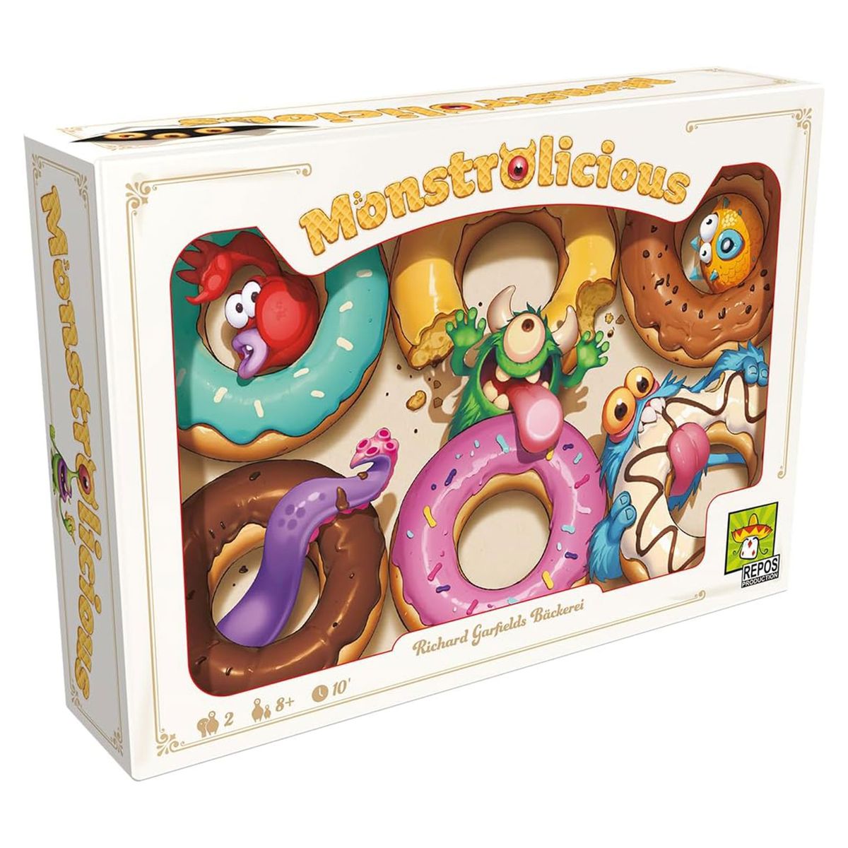 Asmodee RPOD0043 - Monstrolicious - Familienspiel, Brettspiel 