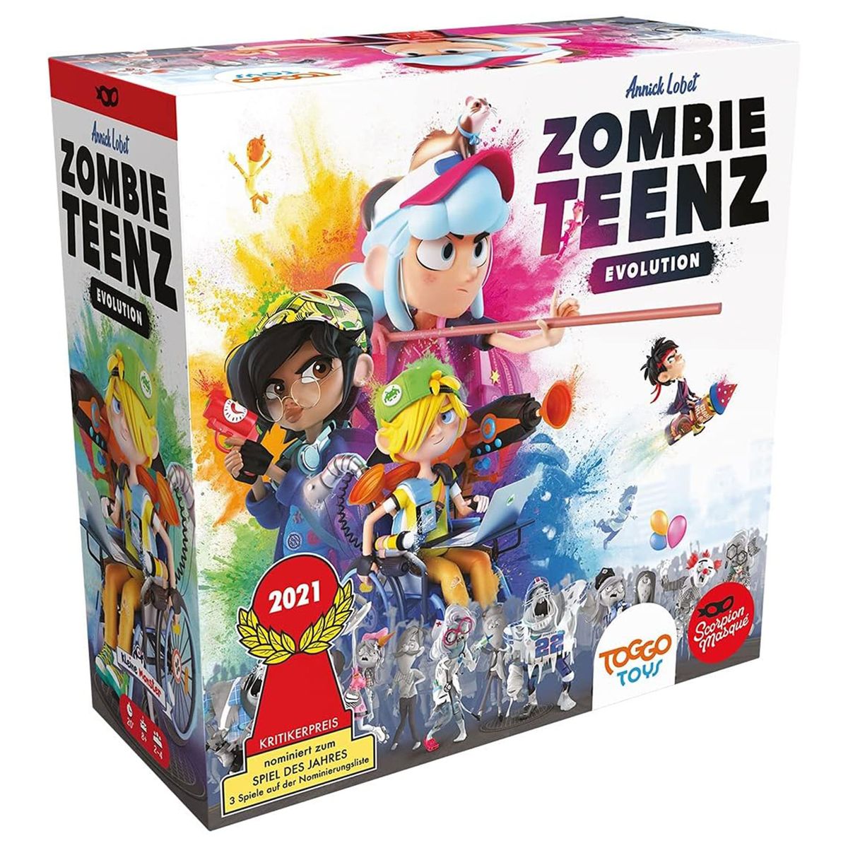 Asmodee LSMD0013 - Zombie Teenz - Evolution - Kinderspiel 