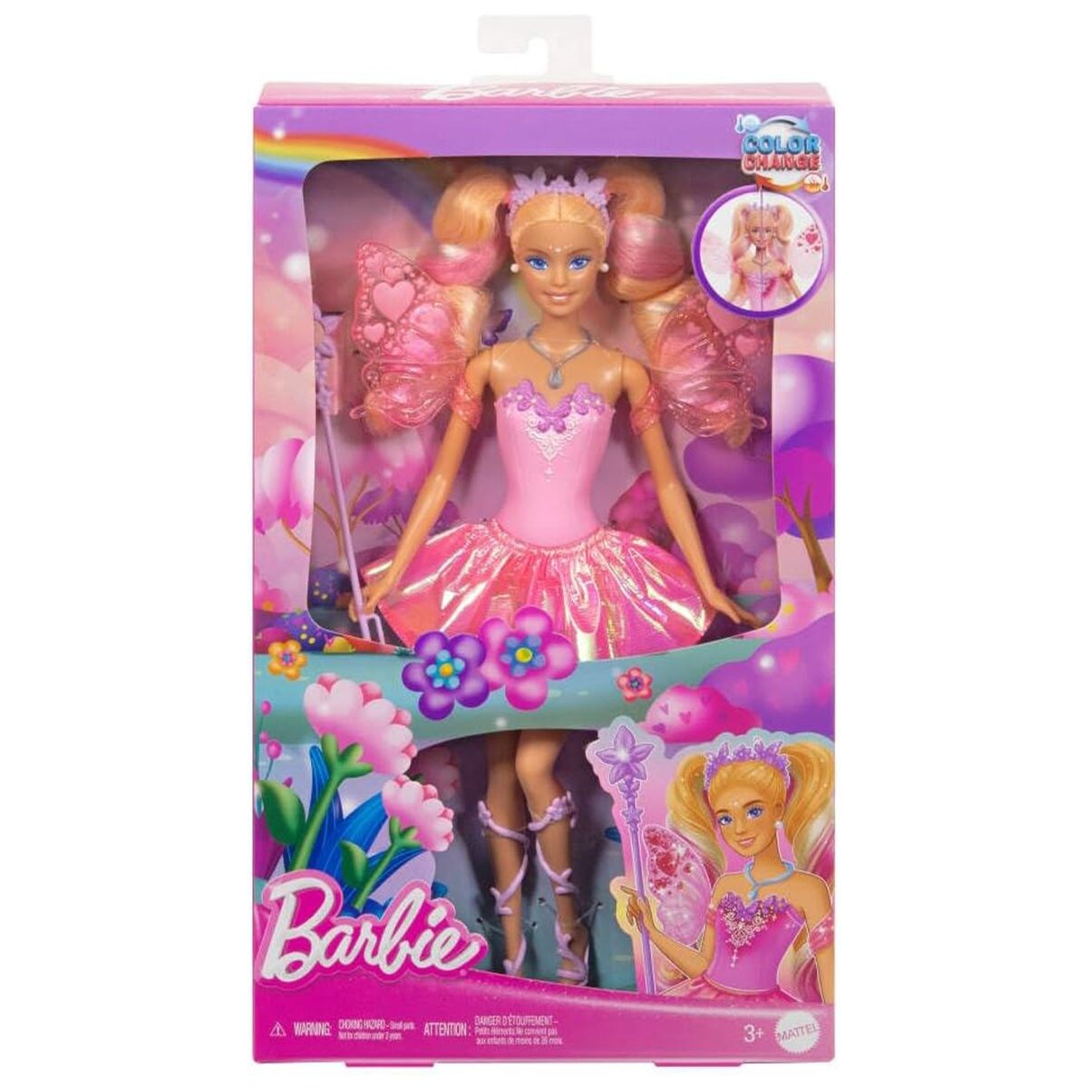 JCP76 - Barbie - Fee mit Farbwechseleffekt bei Flügeln und Outfit
