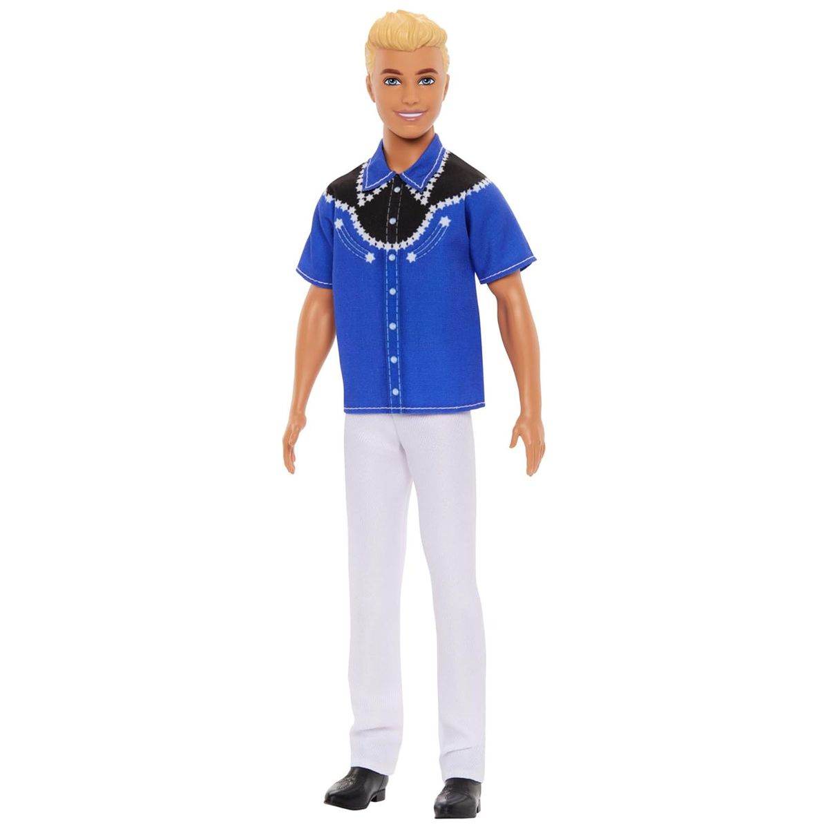Mattel HRH25 - Barbie - Fashionistas Ken-Puppe mit Westernlook 