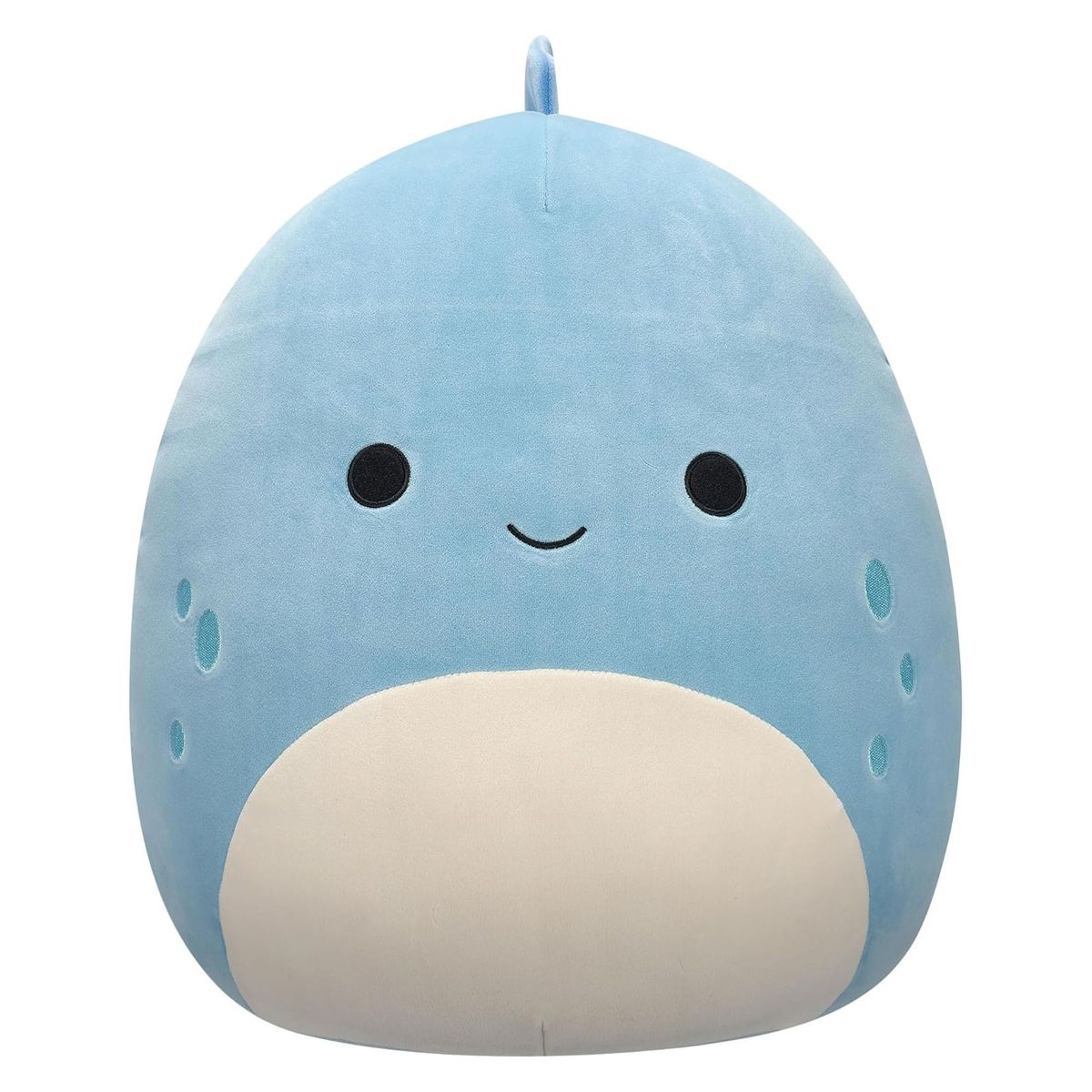 Jazwares SQCR06650 - Squishmallows - John, der Dino Pl&uuml;schfigur, 40 cm, blau 