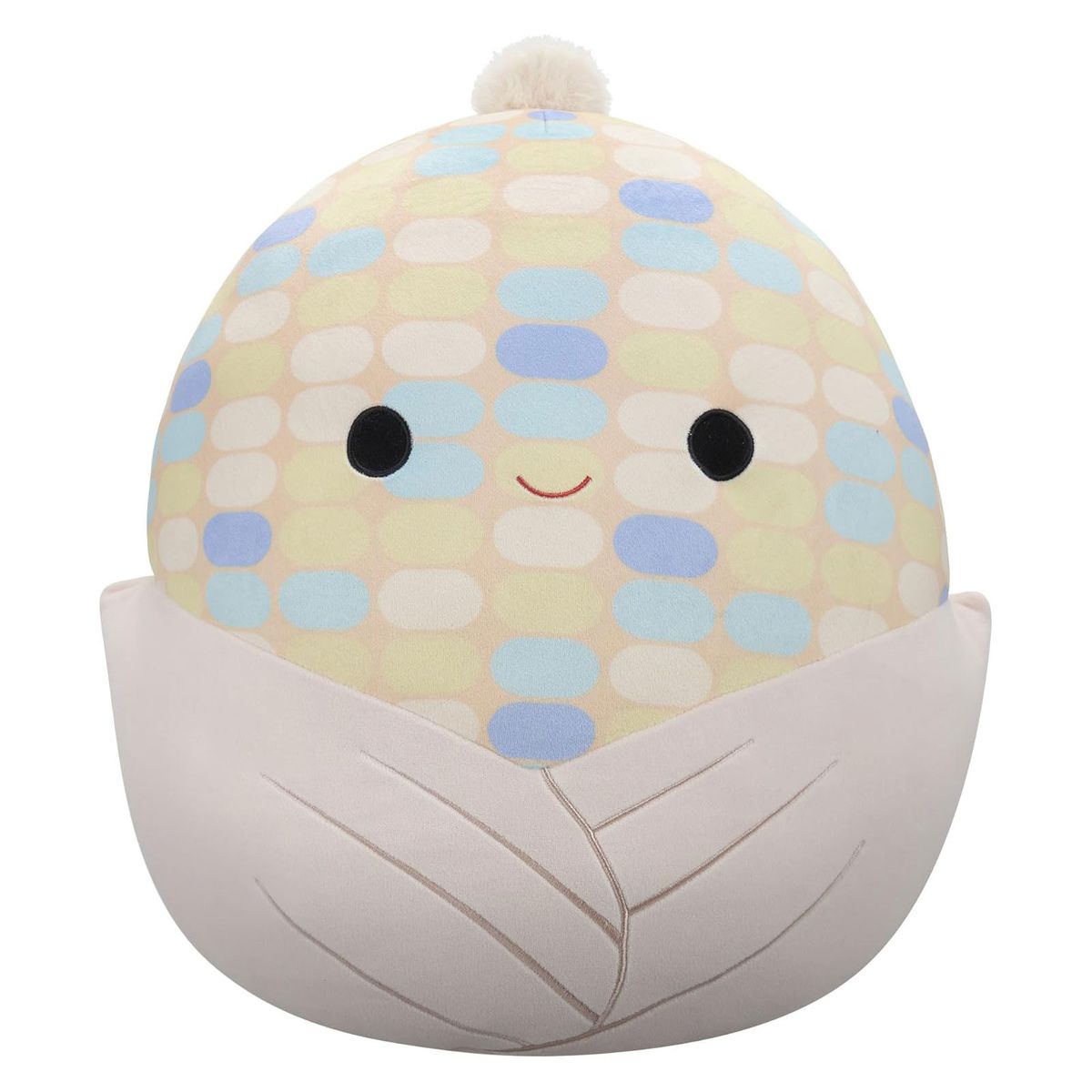 Jazwares SQCR06529 - Squishmallows - Louise, der bunte Mais, ca. 40 cm 