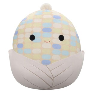 Jazwares SQCR06529 - Squishmallows - Louise, der bunte Mais, ca. 40 cm 