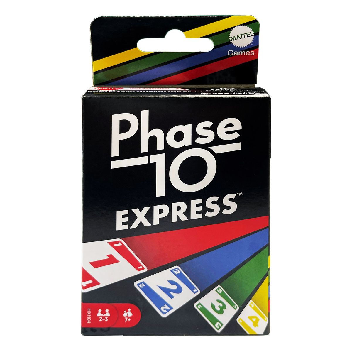 Mattel HXH04 - Mattel Games - Phase 10 Express, Kartenspiel 