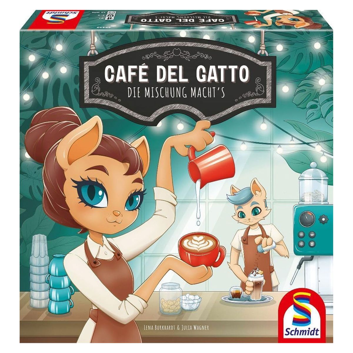 Schmidt 49430 - Familienspiel, Caf&eacute; del Gatto 