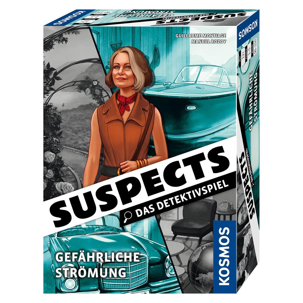 Kosmos 683658 - Suspects - Gef&auml;hrliche Str&ouml;mung, Detektivspiel 