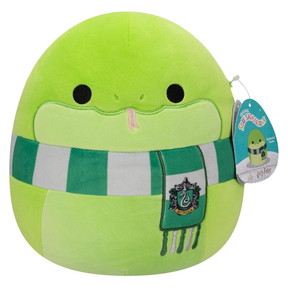 Jazwares SQWB00067 - Squishmallows - Harry Potter - Wizarding World - Slytherin Schlange 25 cm 