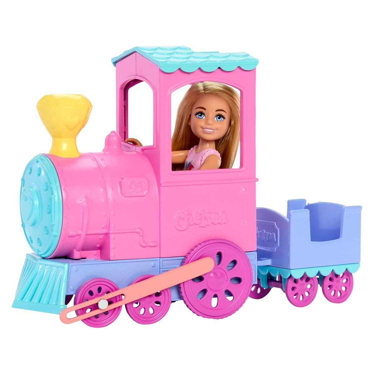 Mattel JFL60 - Barbie - Chelsea - Day at the Fair - Puppe mit Zug, Waggon & Zubehör