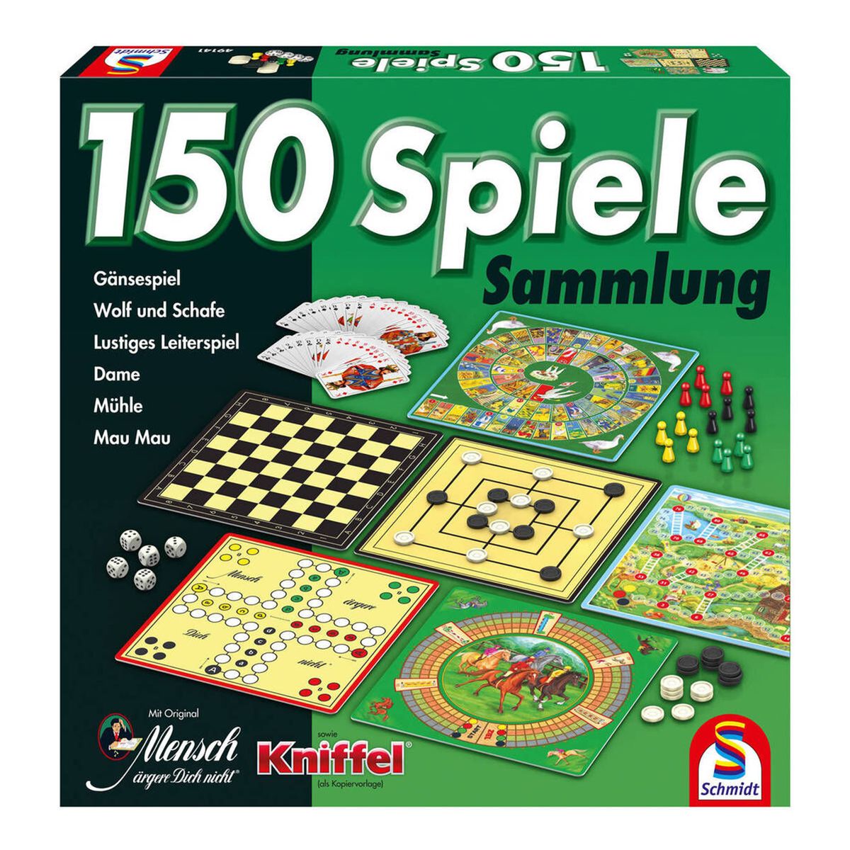 Schmidt 49141 - Spielesammlung 150 Spiele 