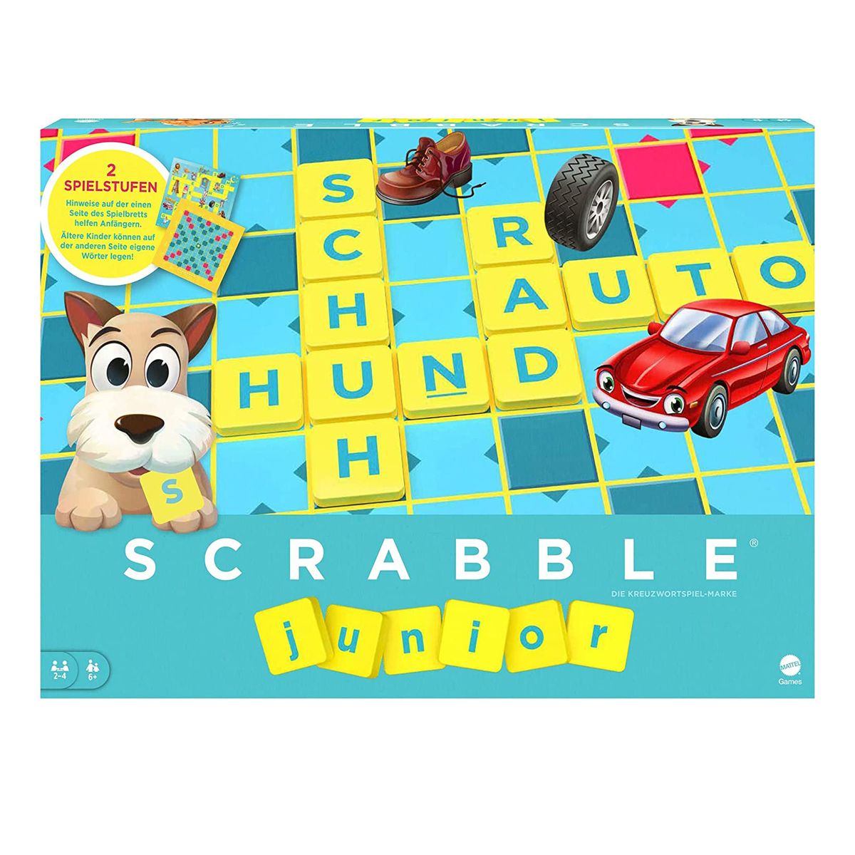 Mattel Y9670 - Mattel Games - Scrabble Junior 