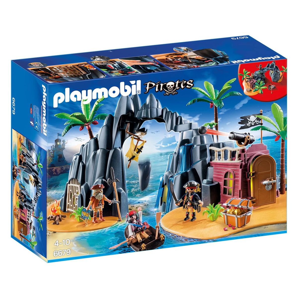 PLAYMOBIL&reg; 6679 - Pirates - Piraten-Schatzinsel 