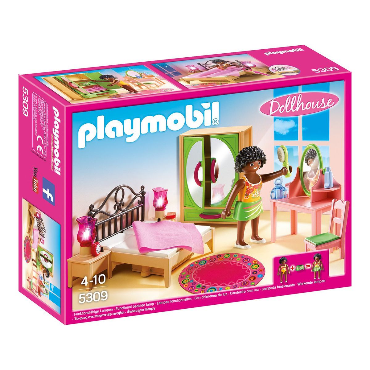 PLAYMOBIL&reg; 5309 - Dollhouse - Schlafzimmer mit Schminktischchen 