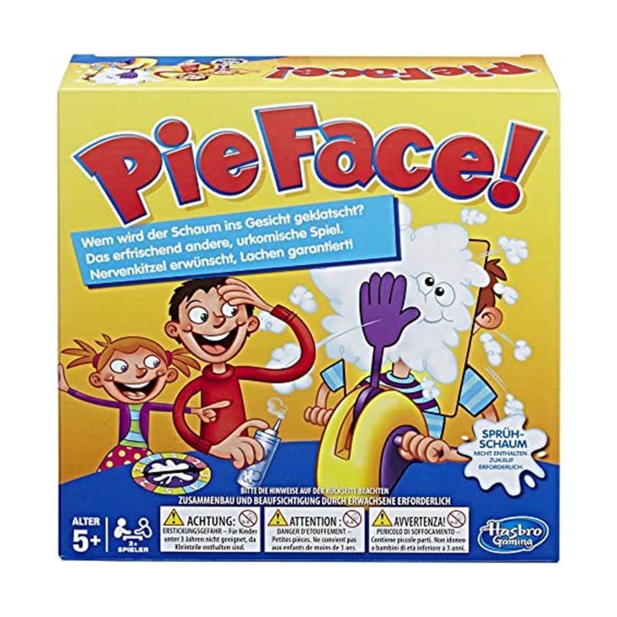 Hasbro B7063 - Hasbro Gaming - Pie Face, Spiel 