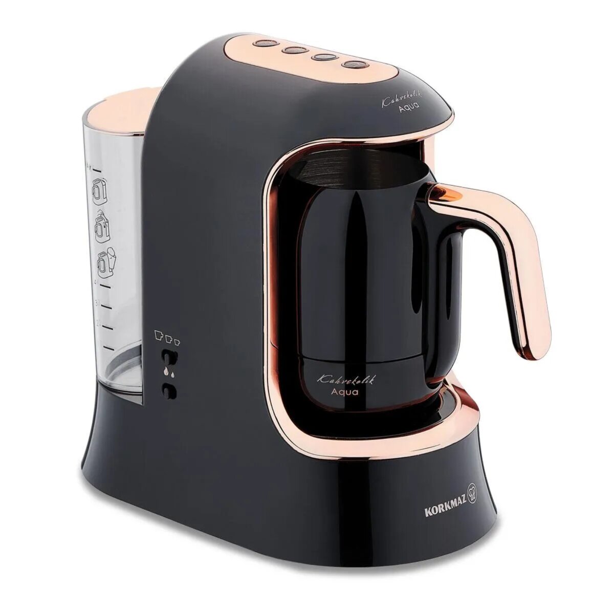 Kahvekolik Aqua T&uuml;rkische Kaffeemaschine 700W - Modern & Elegant - Bild 1